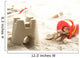 Sand Castle Beach Wall Decal Design 3