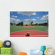 Basketball Field Wall Decal