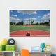 Basketball Field Wall Decal
