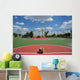 Basketball Field Wall Decal
