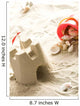 Sand Castle Beach Wall Decal Design 2