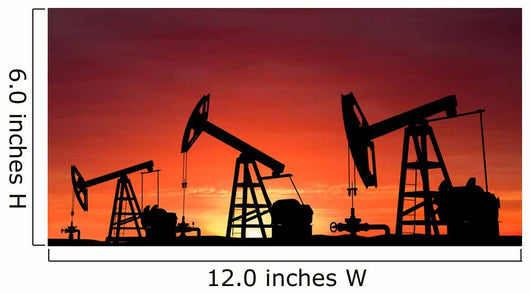 Oil Pump Wall Decal