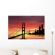 Golden Gate Bridge Wall Decal Design 4