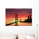 Golden Gate Bridge Wall Decal Design 4