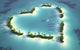 Aerial Heart-shaped Island Wall Decal