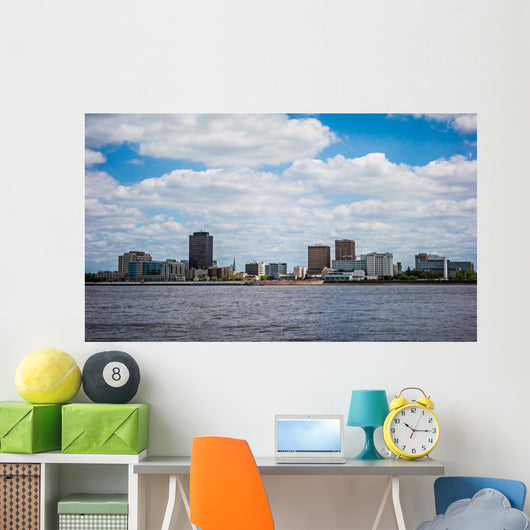 Baton Rouge Downtown Skyline Wall Decal