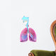 Respiratory System Anatomy Wall Decal