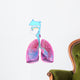 Respiratory System Anatomy Wall Decal