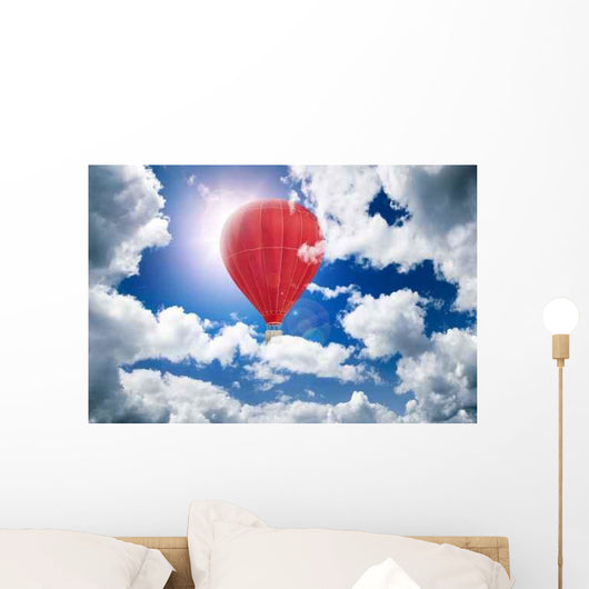 Hot-air Balloon Wall Decal