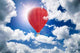 Hot-air Balloon Wall Decal