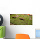 Laying Turf Wall Decal