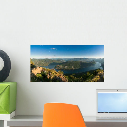 Monte San Giorgio Panorama Wall Decal