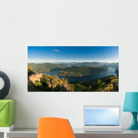 Monte San Giorgio Panorama Wall Decal