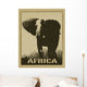African Poster Wall Decal