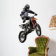 Motocross Jump Wall Decal