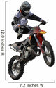 Motocross Jump Wall Decal