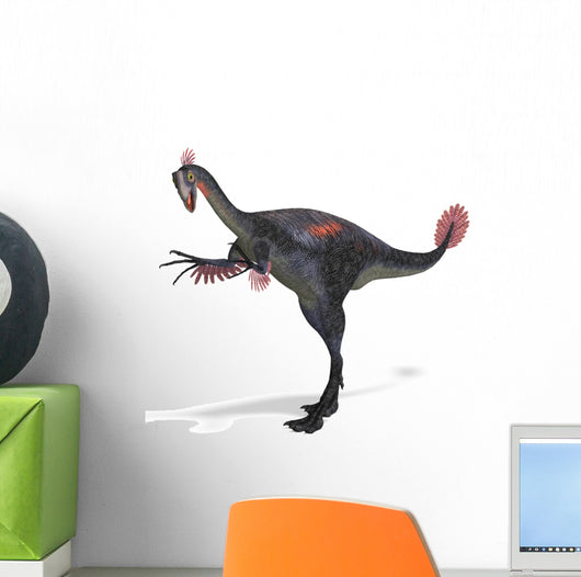 Giant Dinosaur Gigantoraptor Wall Decal