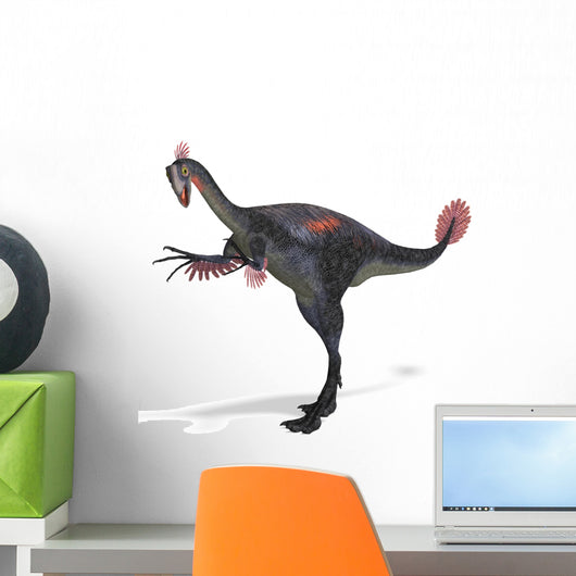 Giant Dinosaur Gigantoraptor Wall Decal