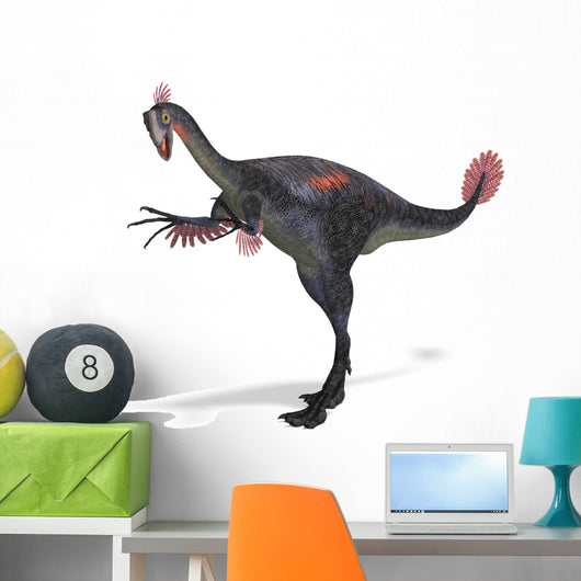 Giant Dinosaur Gigantoraptor Wall Decal