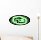 Car with Starburst Wall Decal