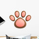 Cute Pet Paw Wall Decal