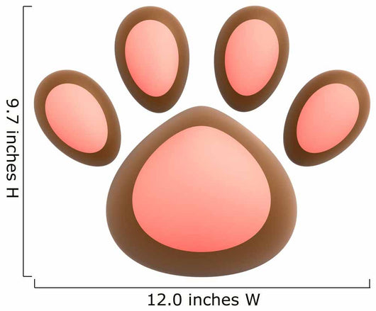 Cute Pet Paw Wall Decal