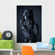 Female Pin-up Tribal Dancer Wall Decal