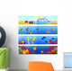 Ocean Banners with Tropical Wall Decal