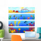 Ocean Banners with Tropical Wall Decal