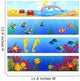 Ocean Banners with Tropical Wall Decal
