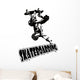 Skateboarding Wall Decal