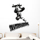 Skateboarding Wall Decal