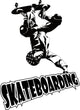 Skateboarding Wall Decal