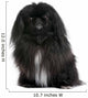Black Pekingese Dog Wall Decal