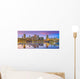 Panorama Downtown Pittsburgh Twilight Wall Decal