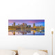 Panorama Downtown Pittsburgh Twilight Wall Decal