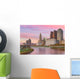 Downtown Columbus Ohio Evening Skyline Wall Decal