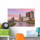 Downtown Columbus Ohio Evening Skyline Wall Decal