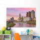 Downtown Columbus Ohio Evening Skyline Wall Decal