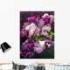Cup Coffee and Bouquet Wall Decal