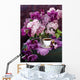 Cup Coffee and Bouquet Wall Decal