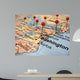 USA Map Wall Decal