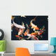 Kois im Teich Wall Decal