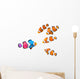 Singled out Clown Fish Wall Decal Sticker Set