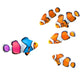 Singled out Clown Fish Wall Decal Sticker Set