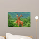 Fight Two Giraffes Wall Decal