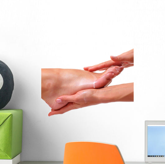 Feet and Spa Wall Decal