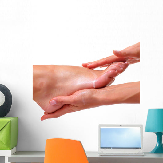 Feet and Spa Wall Decal
