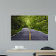 road with trees on both sides Wall Mural