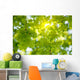 Oak Tree Leaves Sunlight Wall Decal